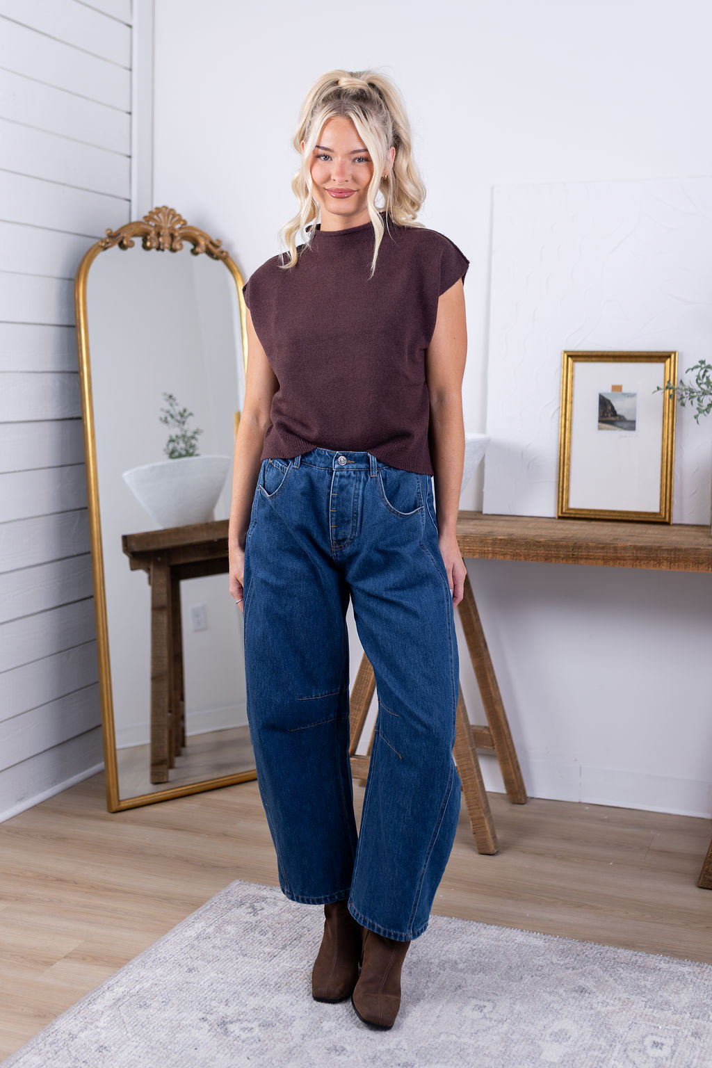 Laurel Top | Brown