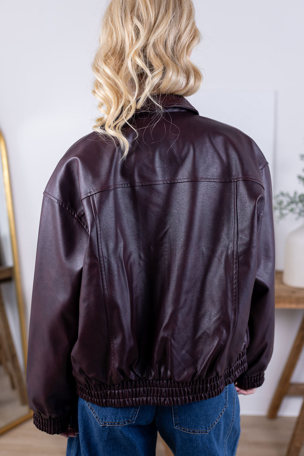 Merlot Bomber Jacket