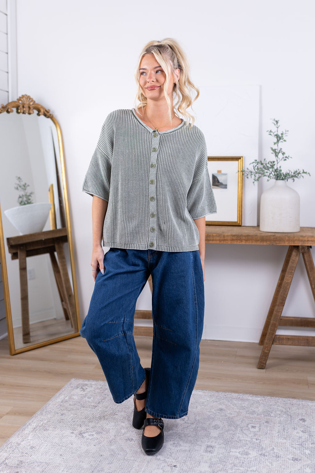 Rowen Washed Top
