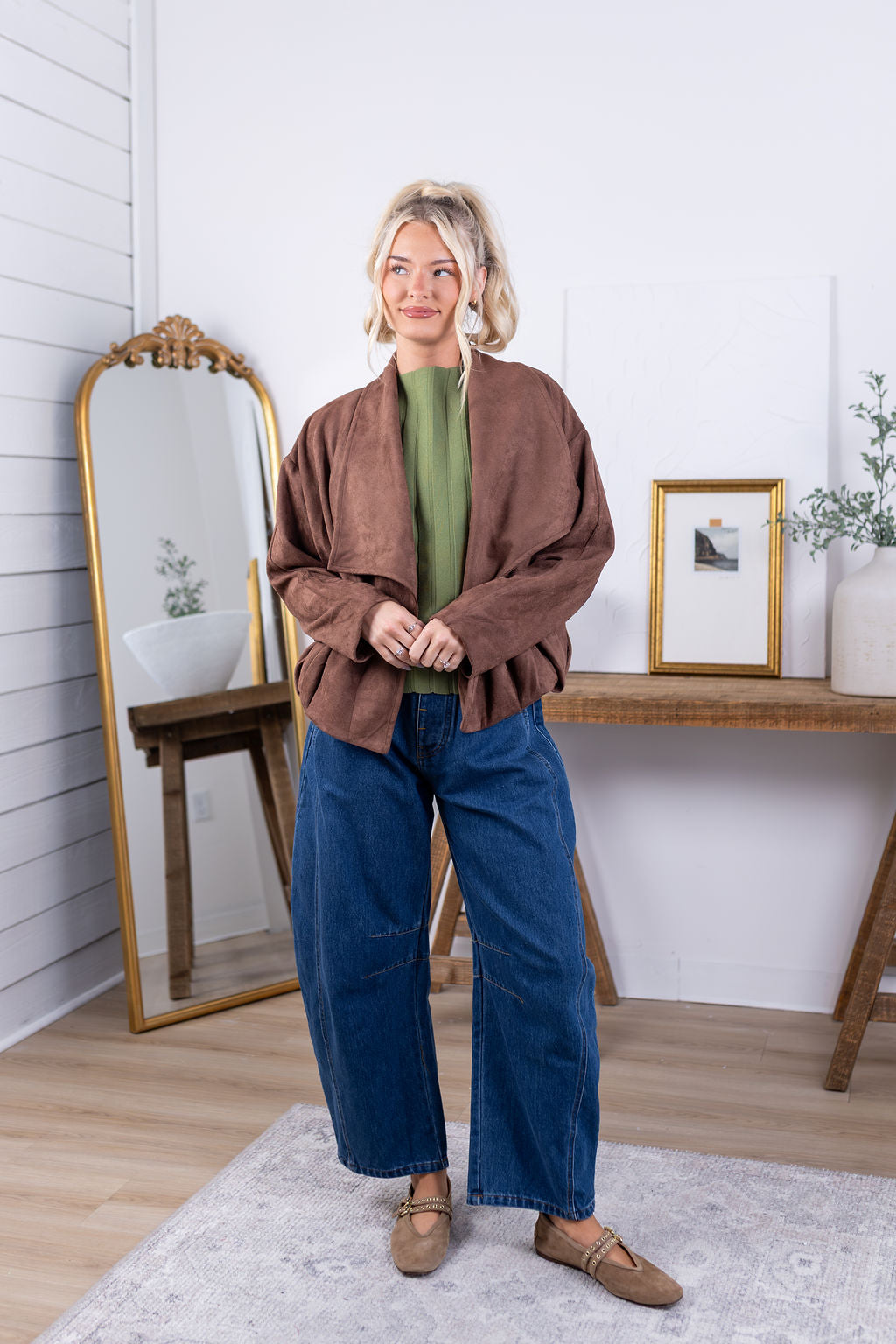 Colette Suede Jacket