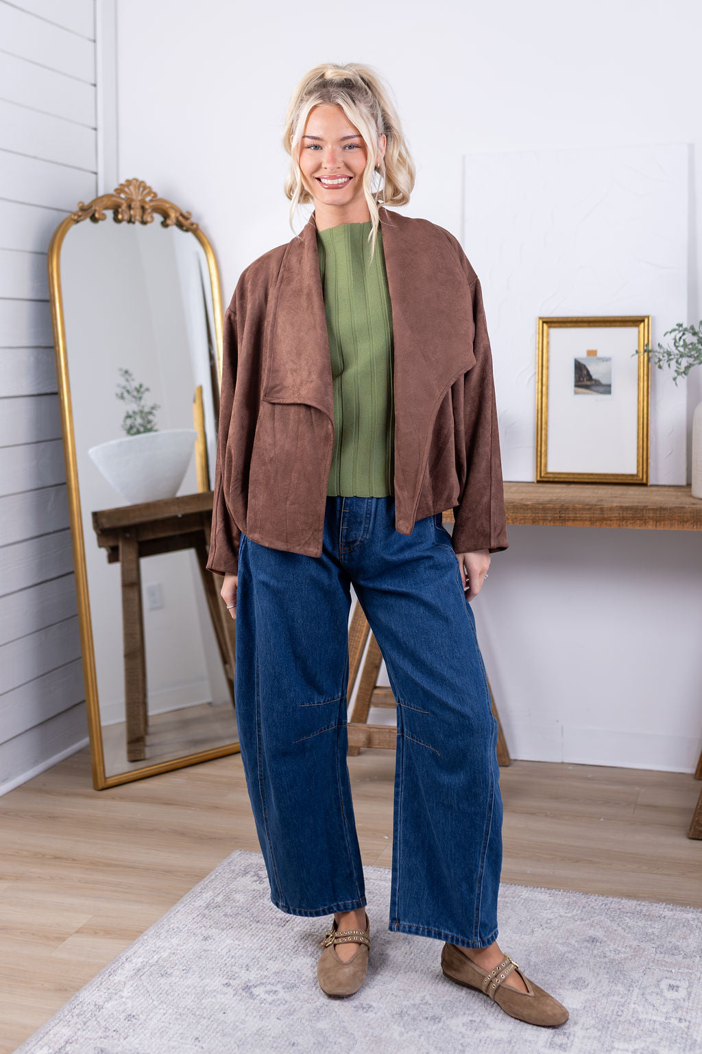 Colette Suede Jacket