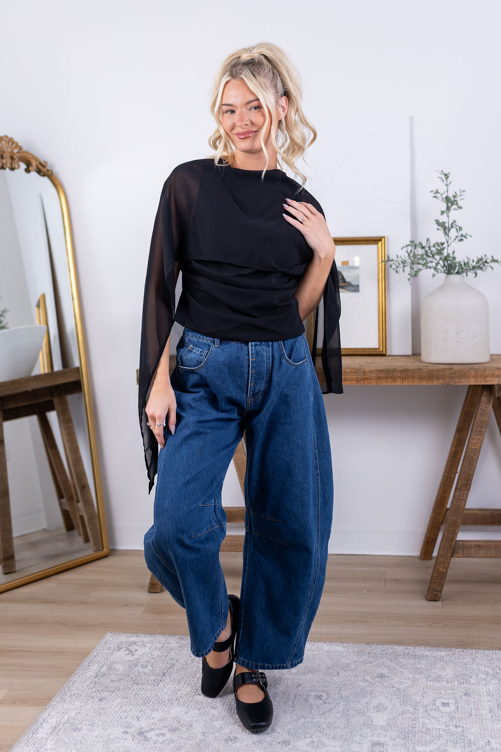 Stella Blouse | Black
