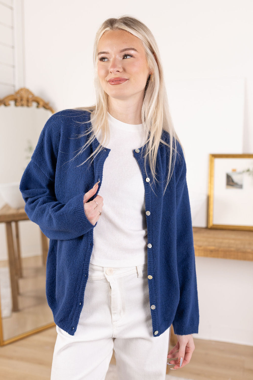 Indie Cardigan | Navy