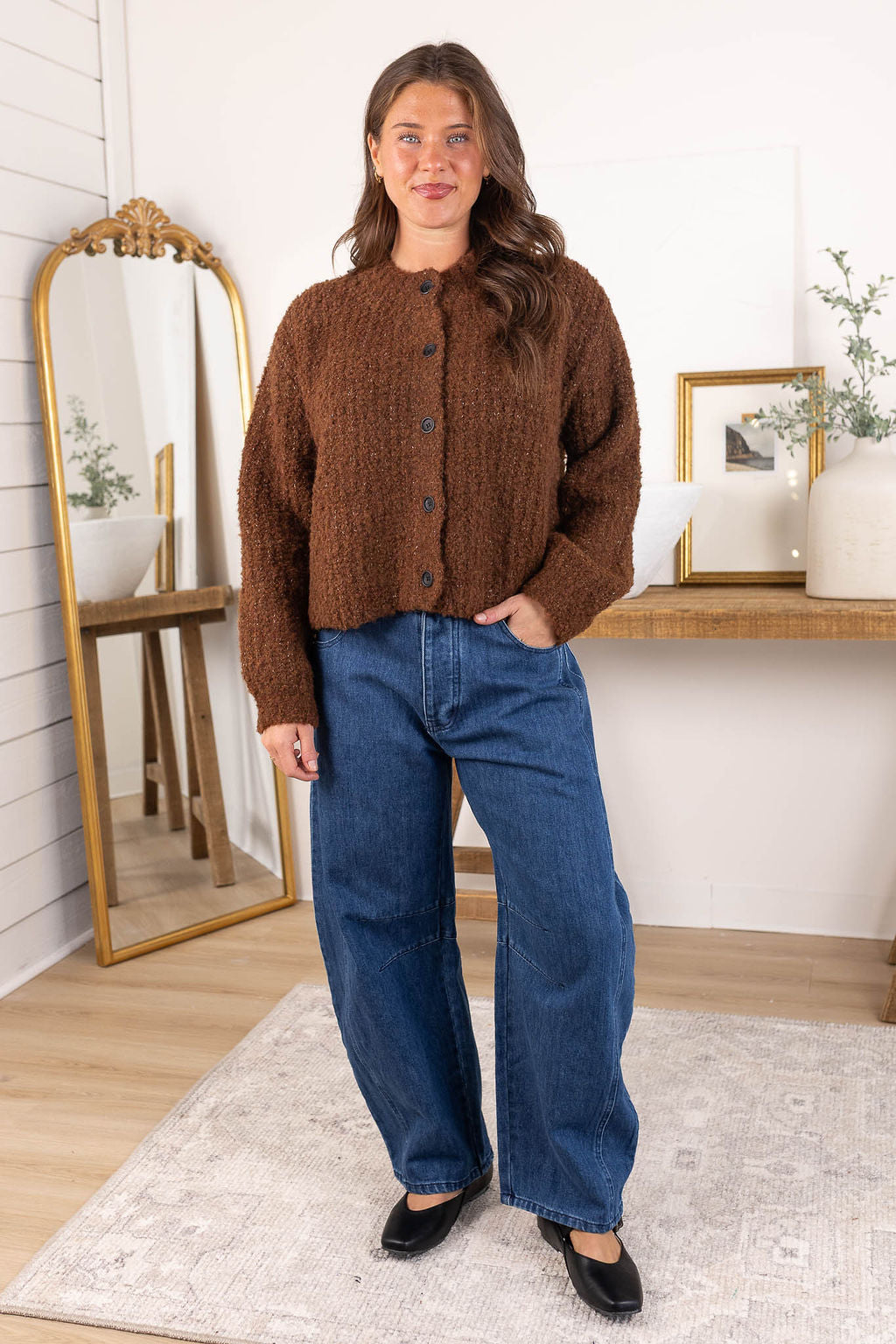 Aspen Cardigan | Brown