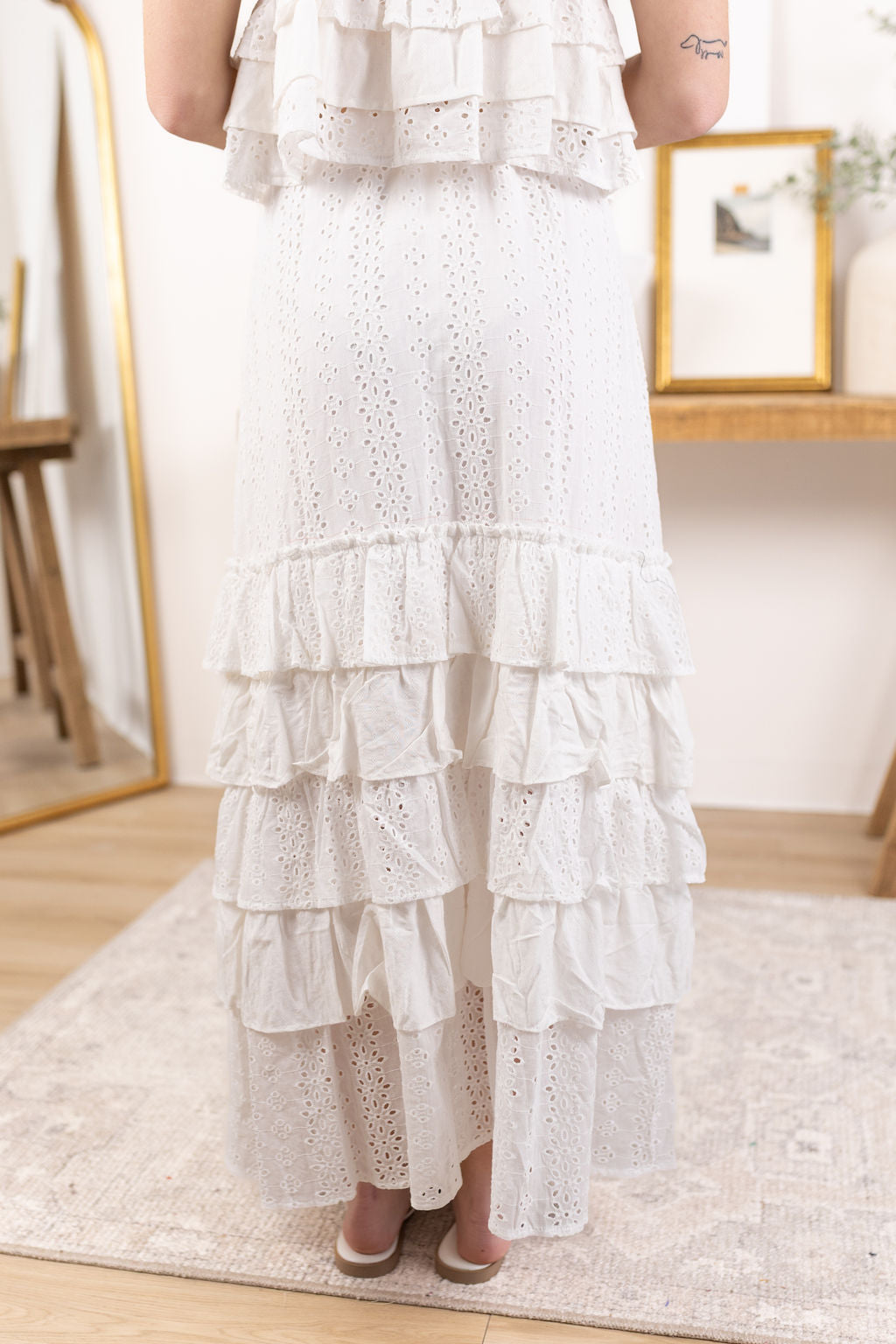 Ellie Eyelet Skirt
