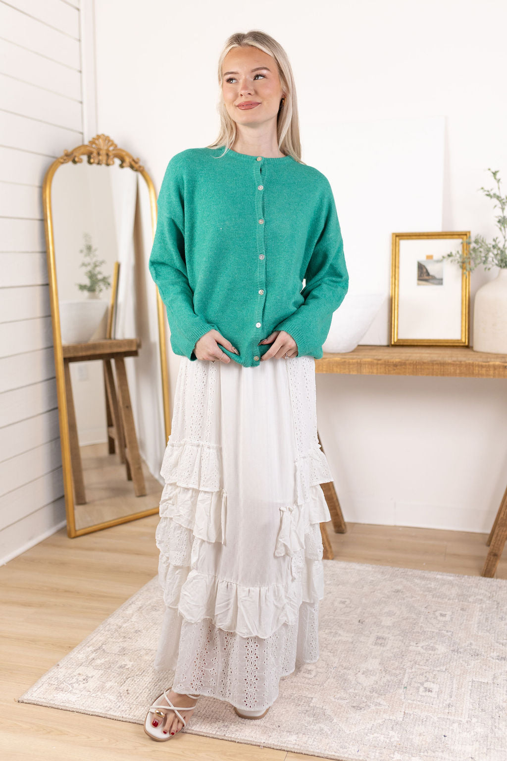 Indie Cardigan | Green