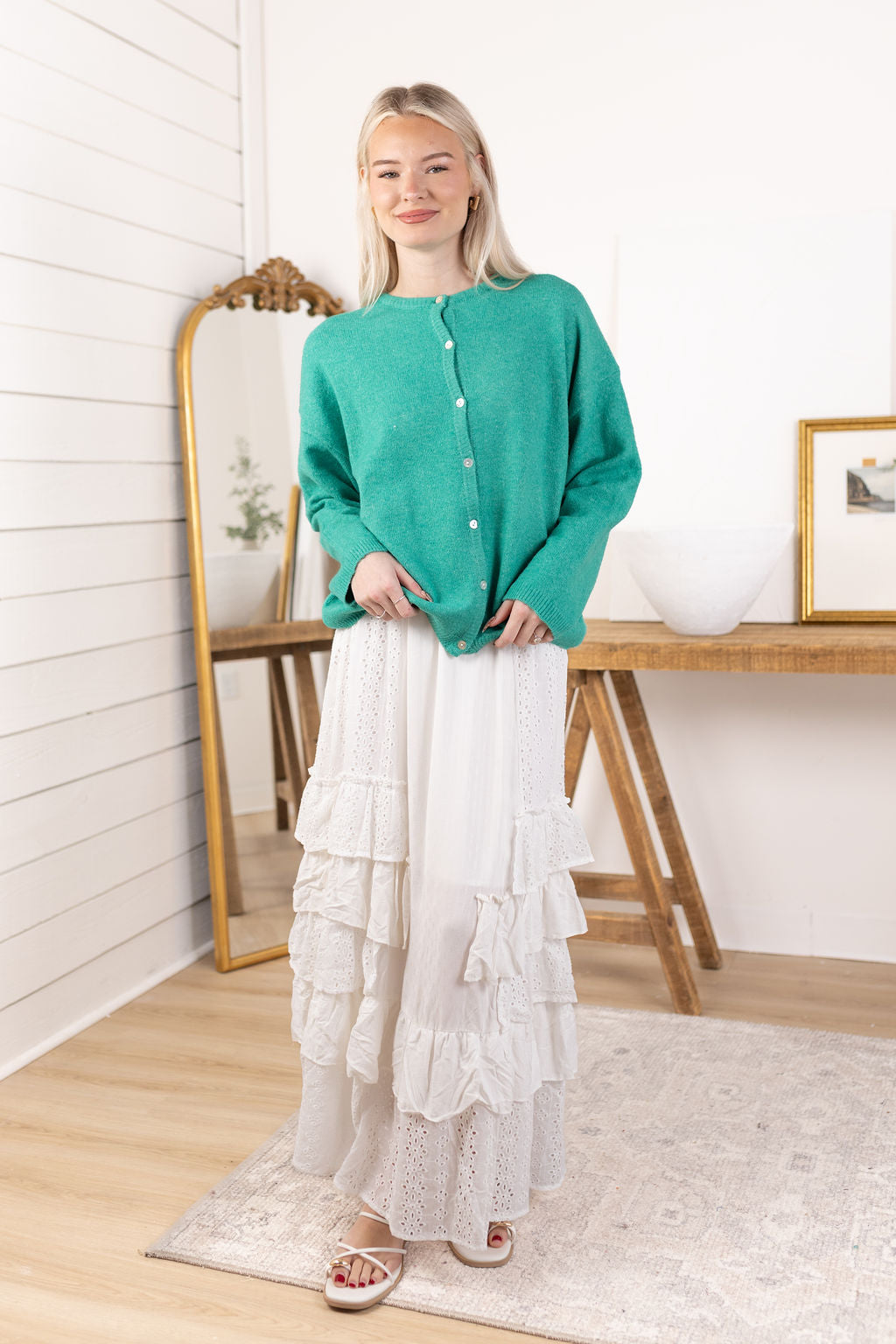 Indie Cardigan | Green