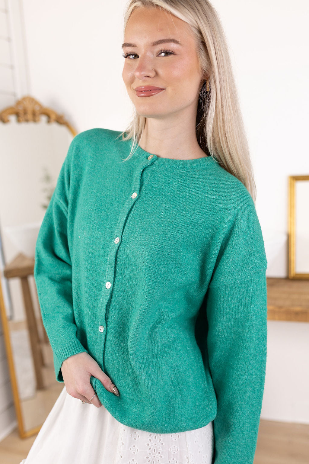 Indie Cardigan | Green