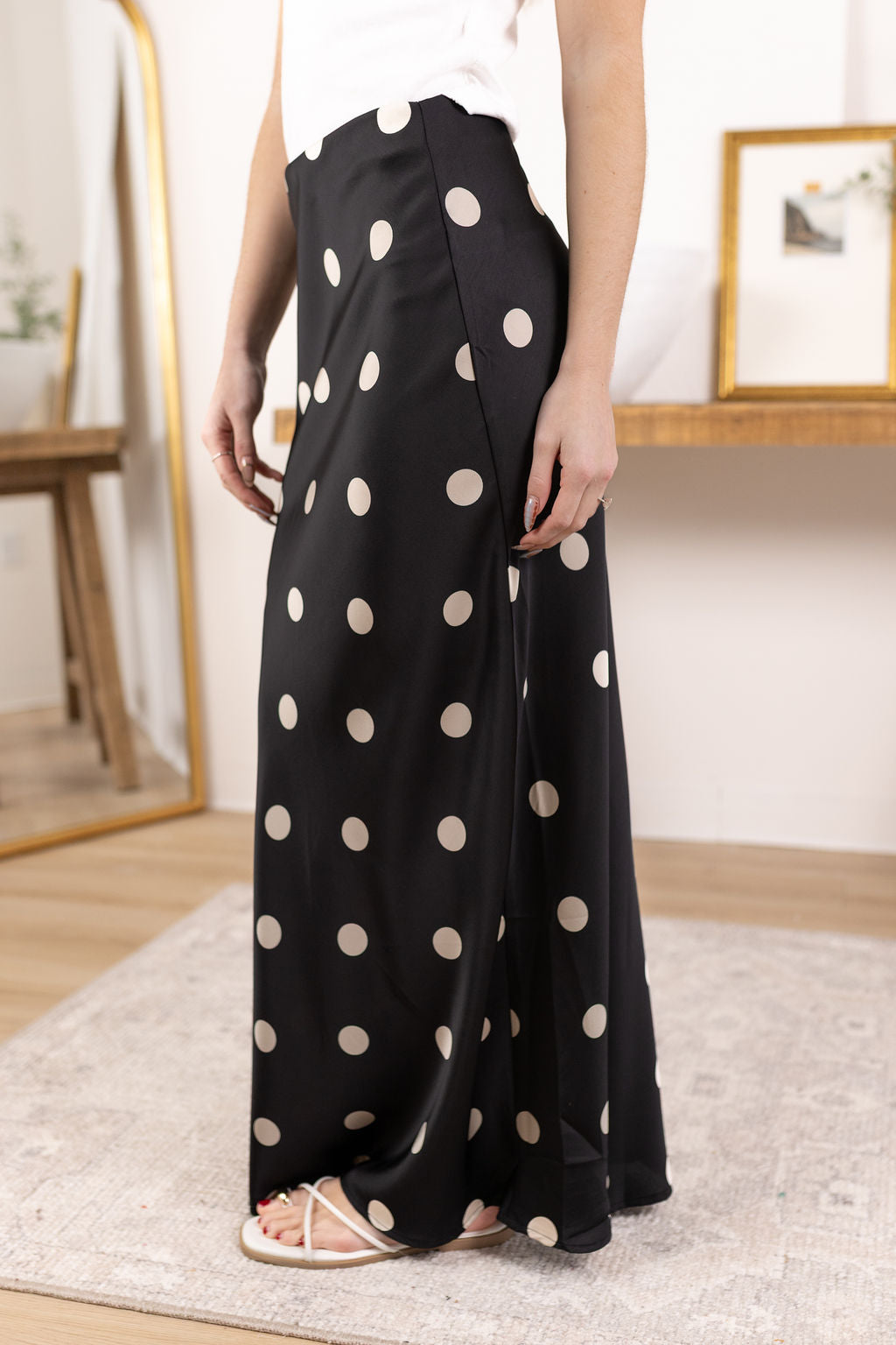 Irene Polka Dot Skirt