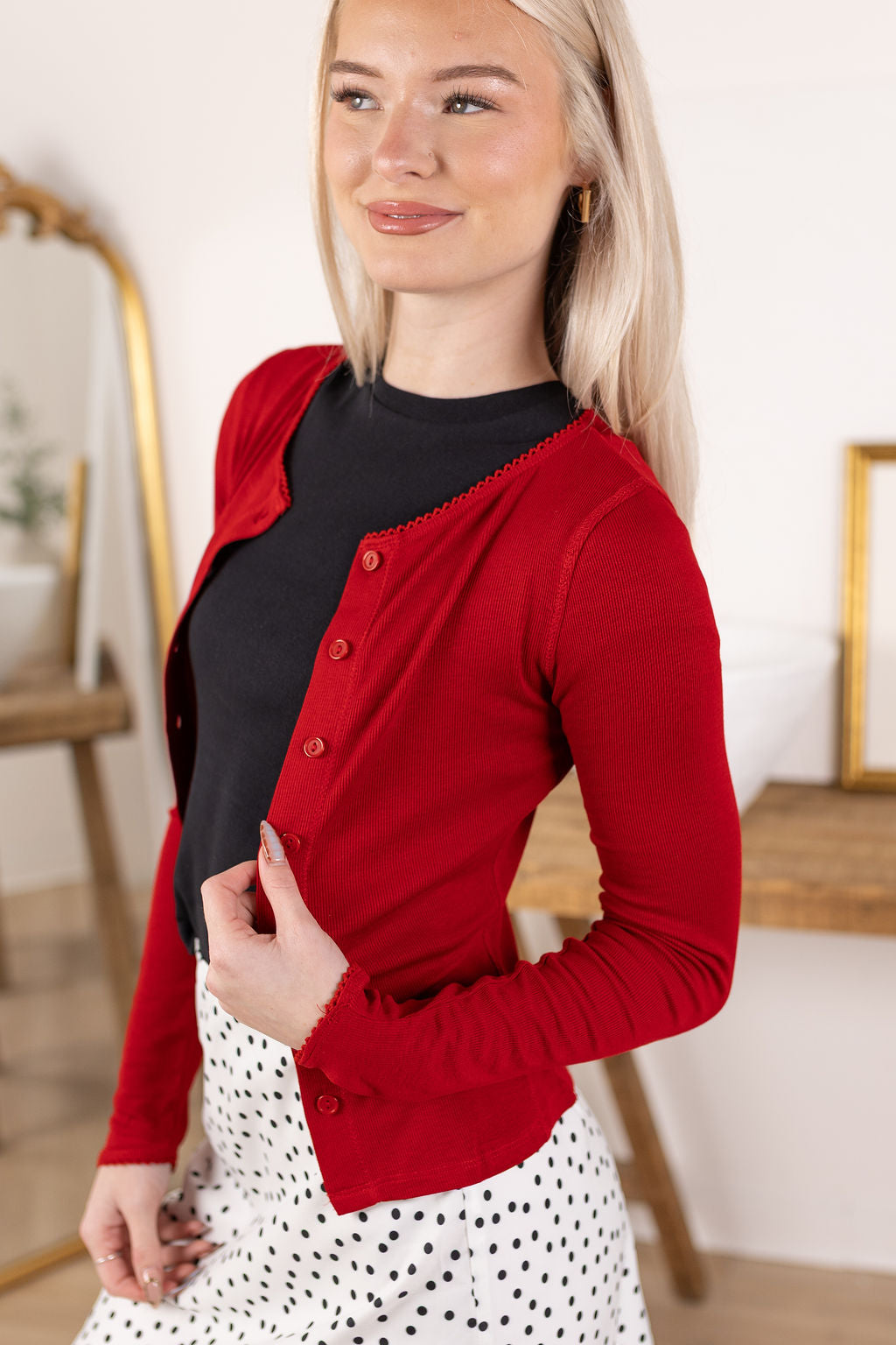 Scarlet Cardigan