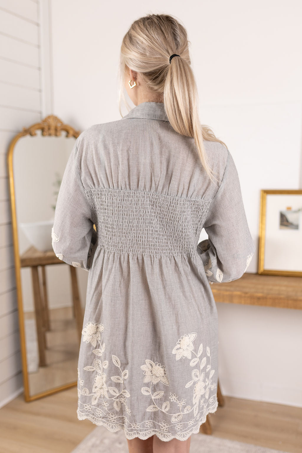 Maisie Embroidered Dress