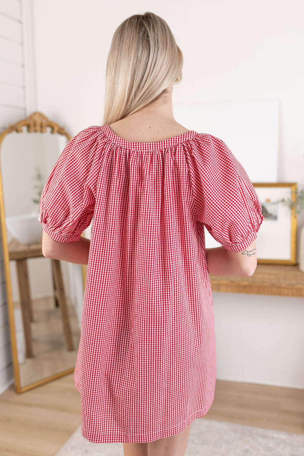 Margot Gingham Dress