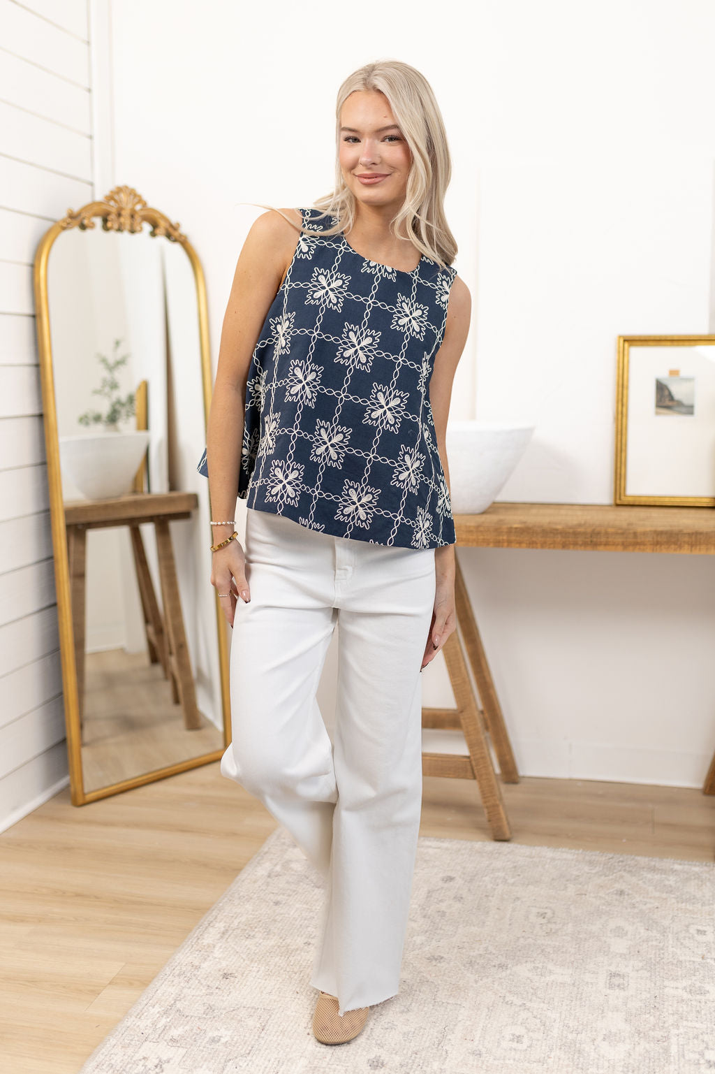 Alana Peplum Top