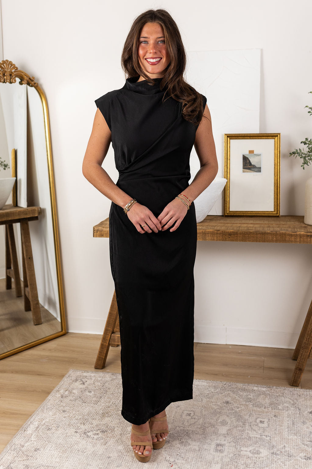 Annie Maxi Dress | Black