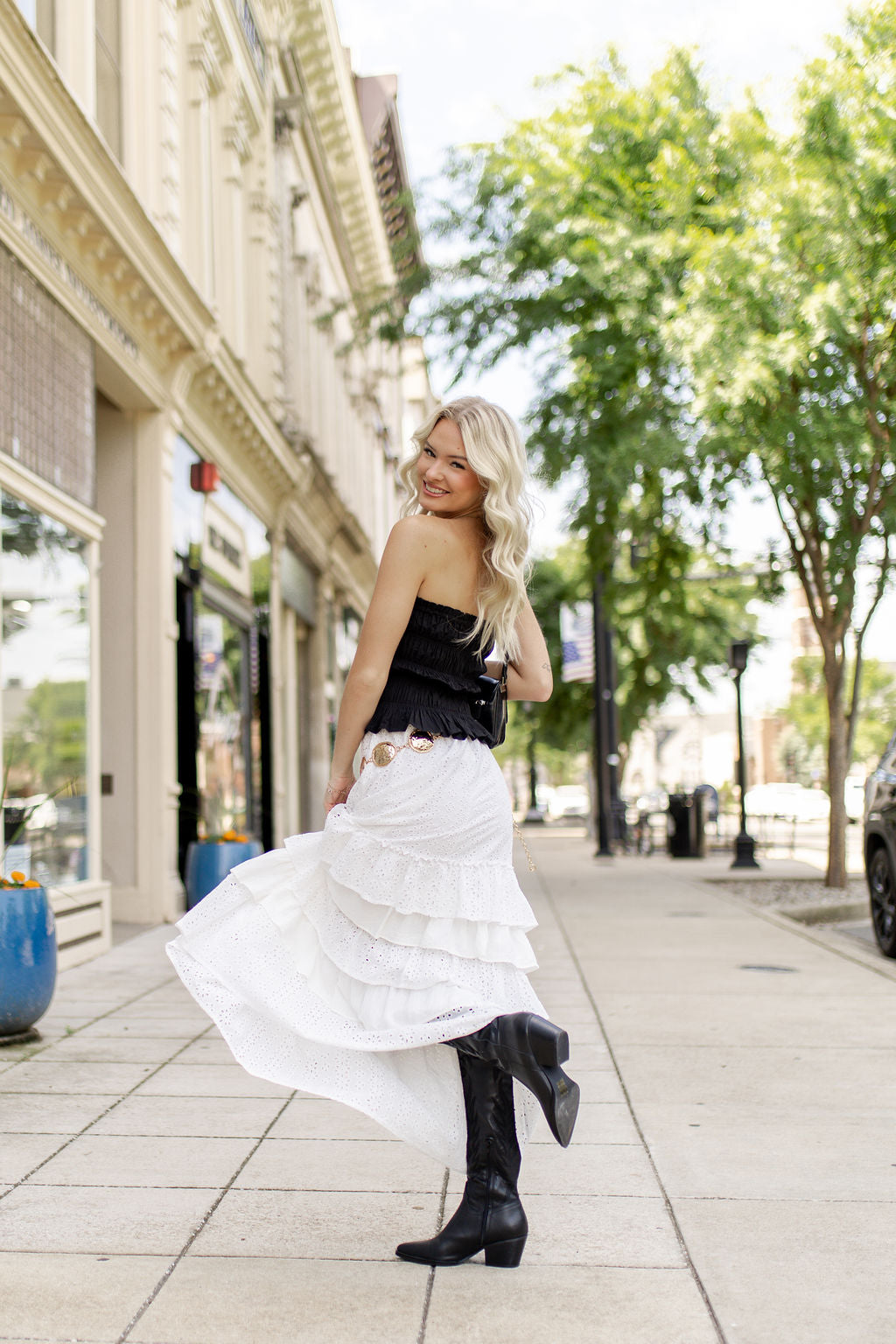 Anya Tube Top | Black