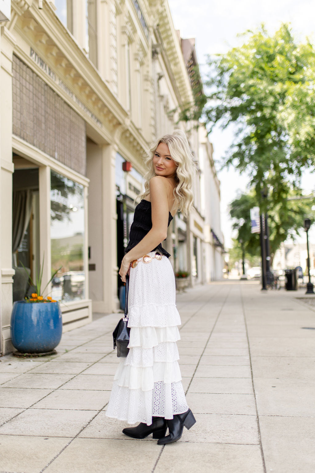 Anya Tube Top | Black