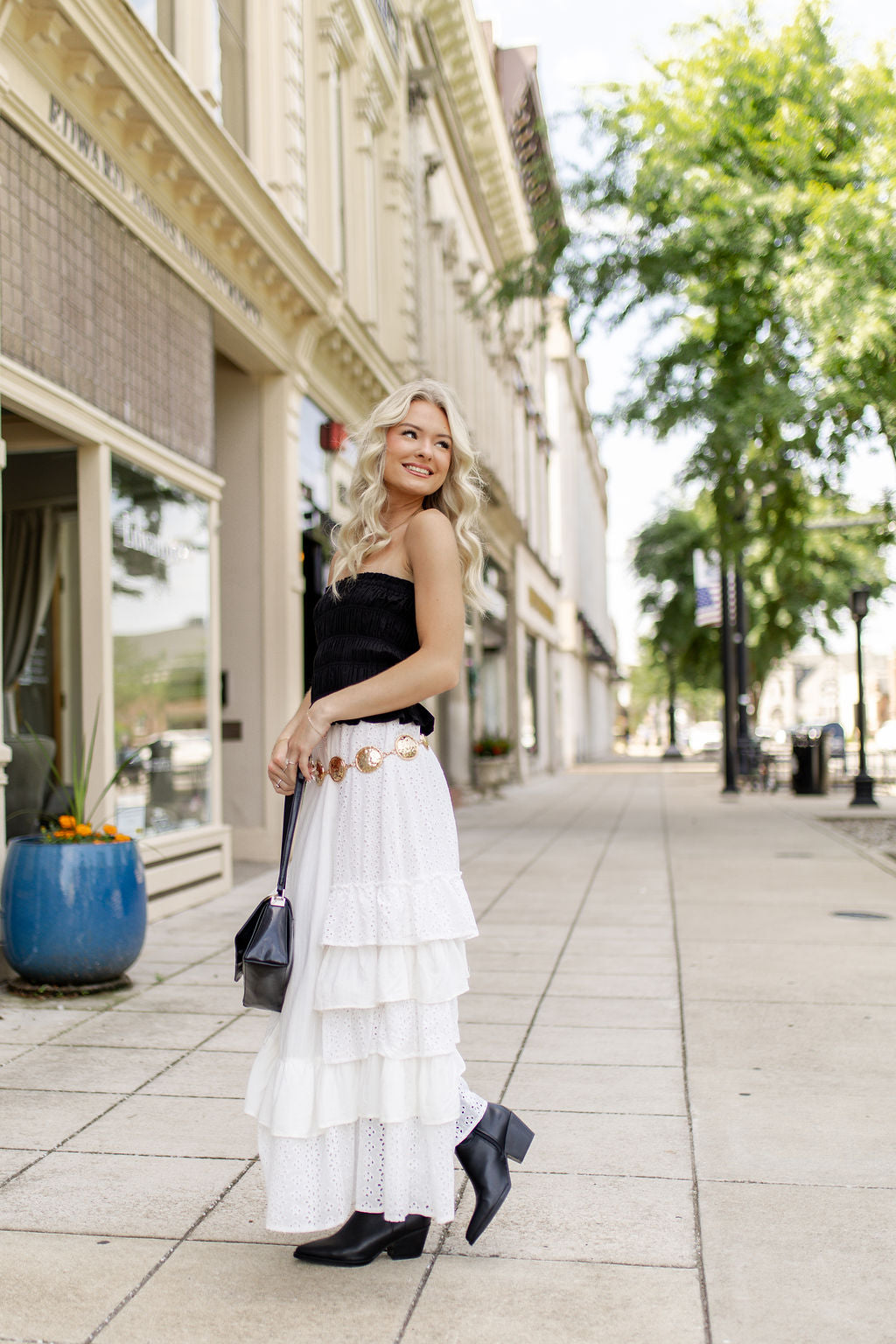 Anya Tube Top | Black