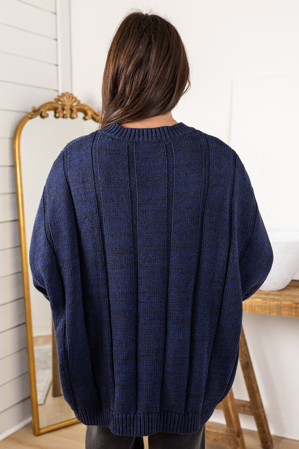 Capri Sweater | Navy