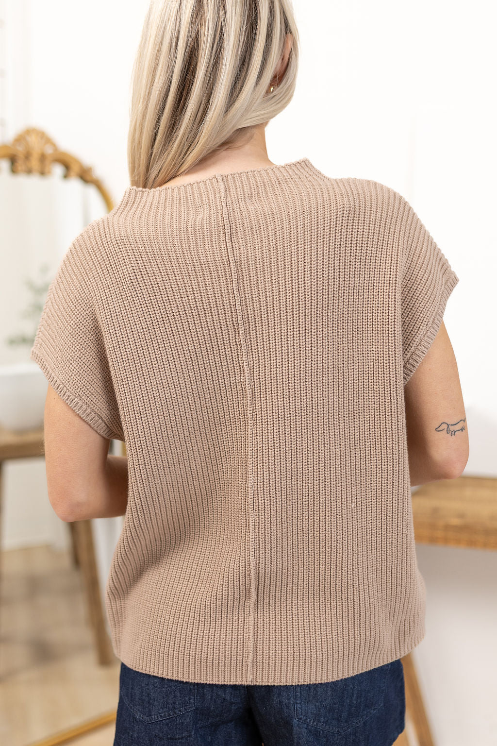 Julien Sweater Top | Taupe