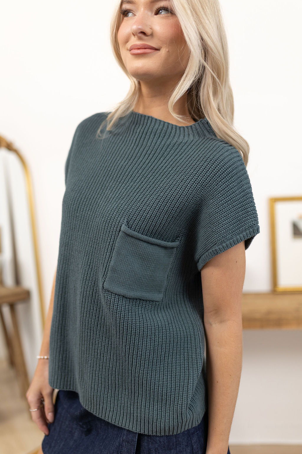 Julien Sweater Top | Jade