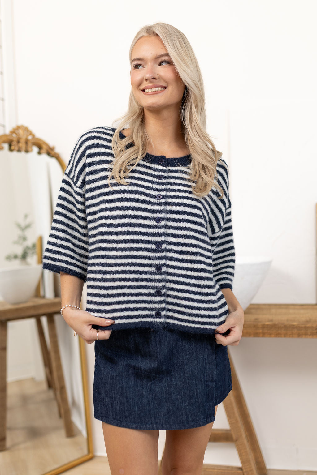 Jen Cardigan | Navy