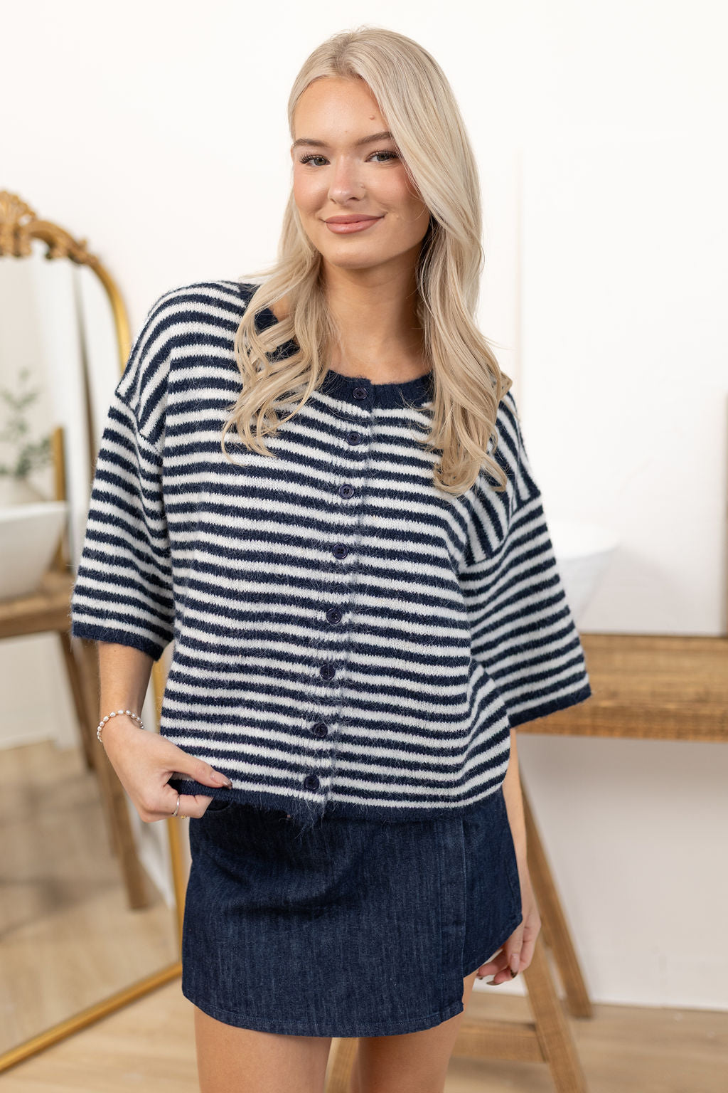 Jen Cardigan | Navy