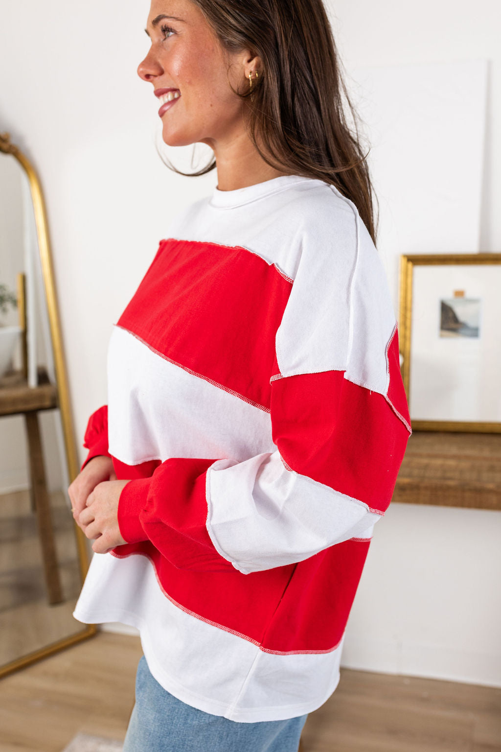Olivia Pullover | Red