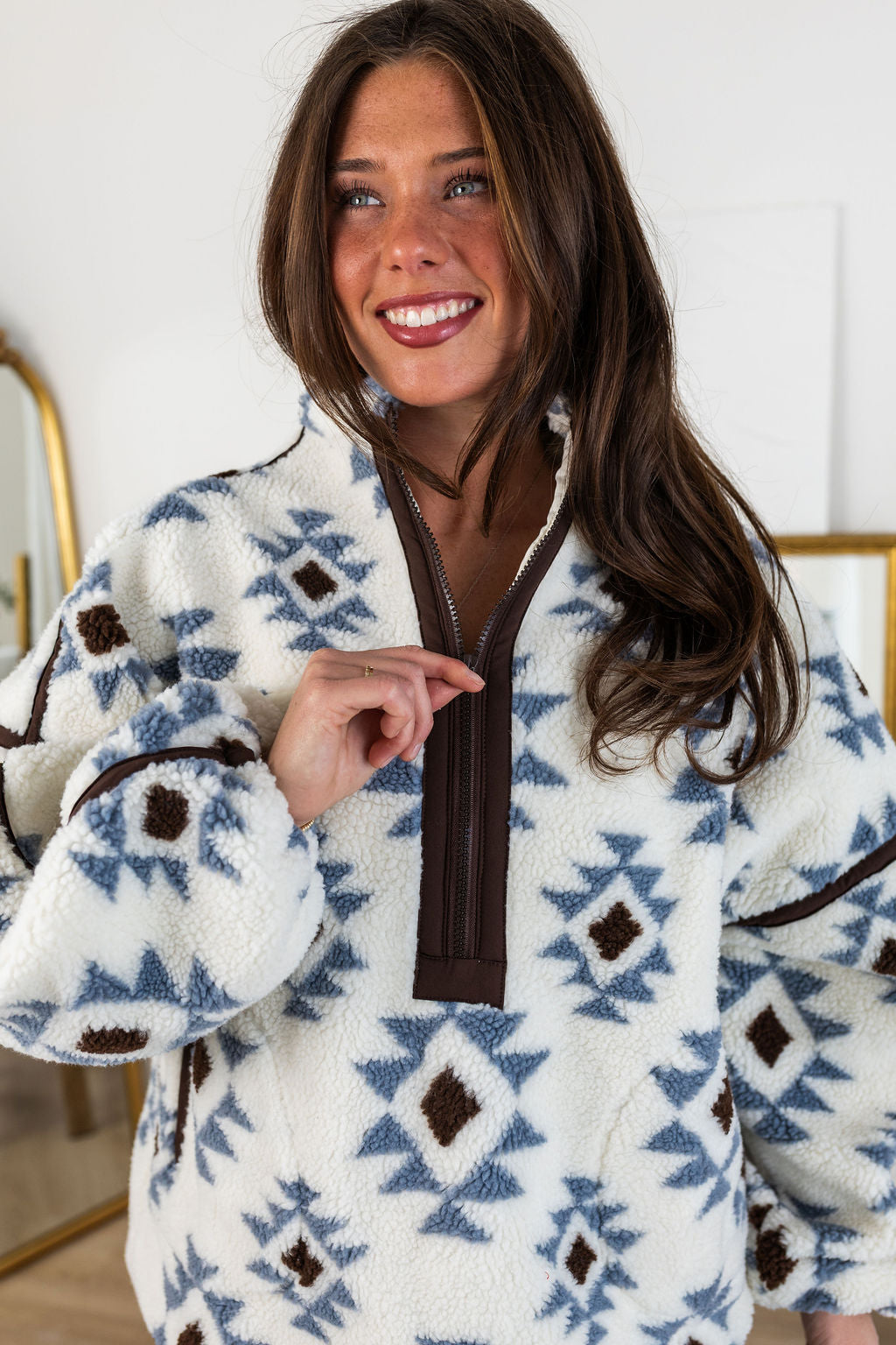 Cedar Sherpa Pullover