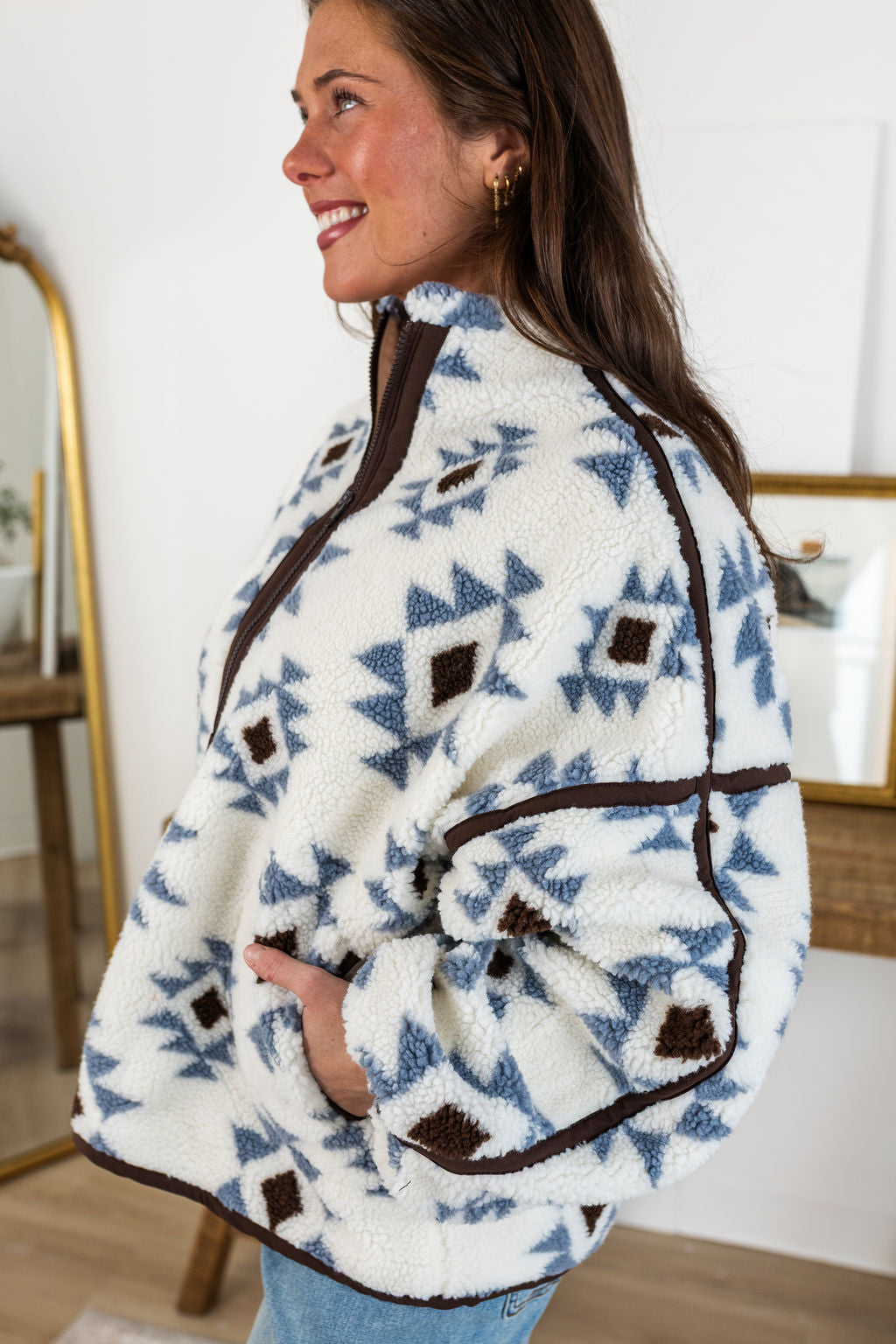 Cedar Sherpa Pullover