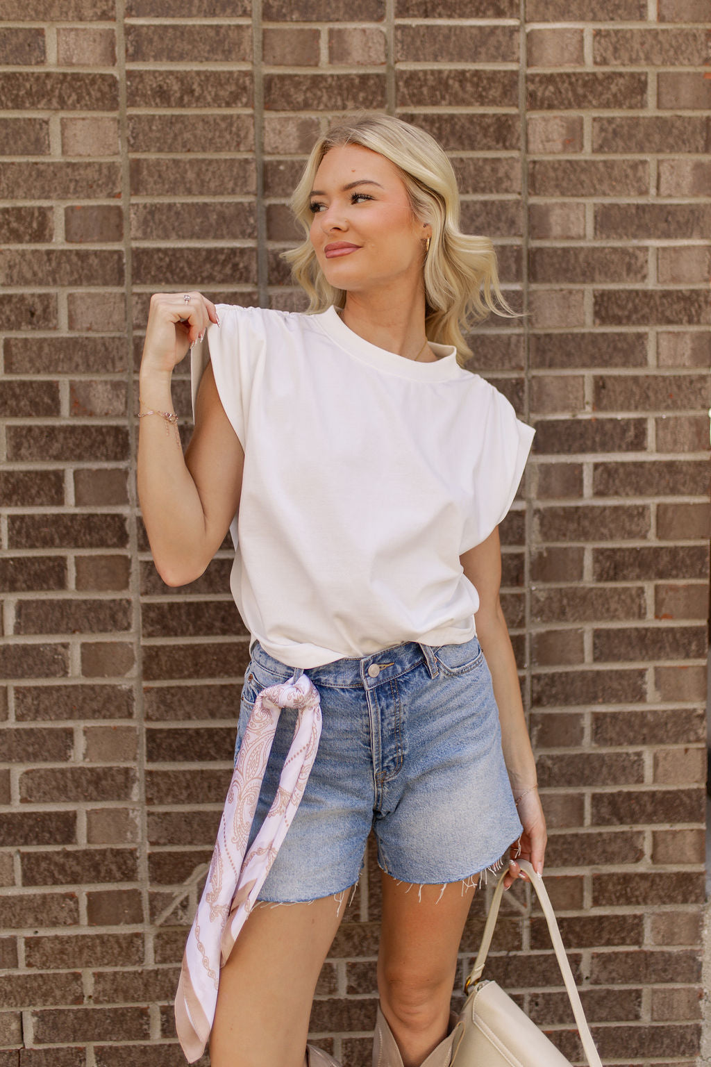 Gigi High-Rise Shorts