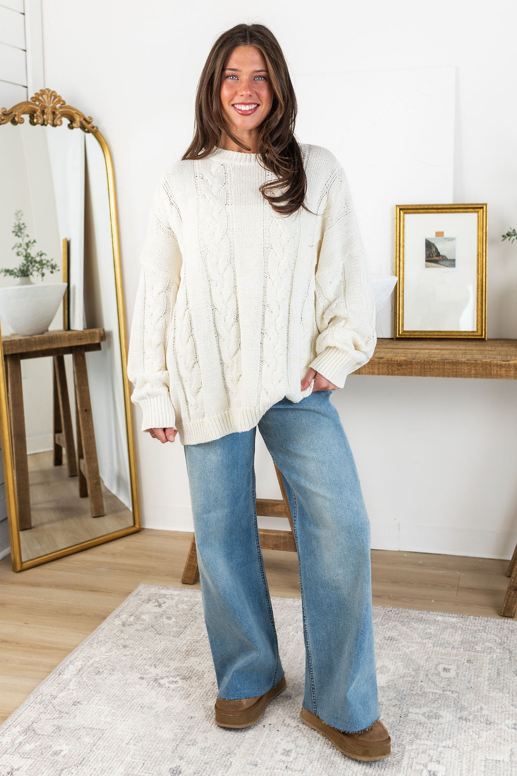 Capri Sweater | Ivory