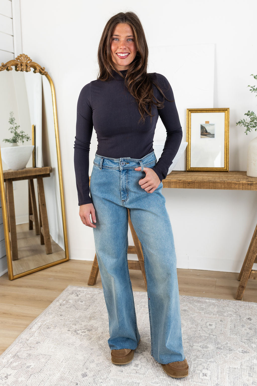 Seamless Bodysuit | Black