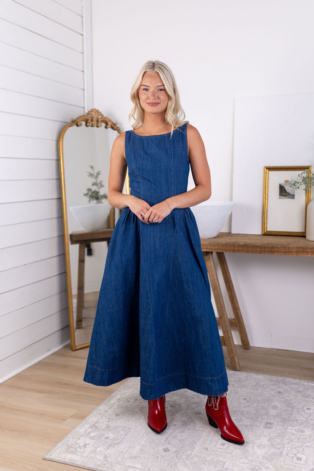 Wren Denim Dress