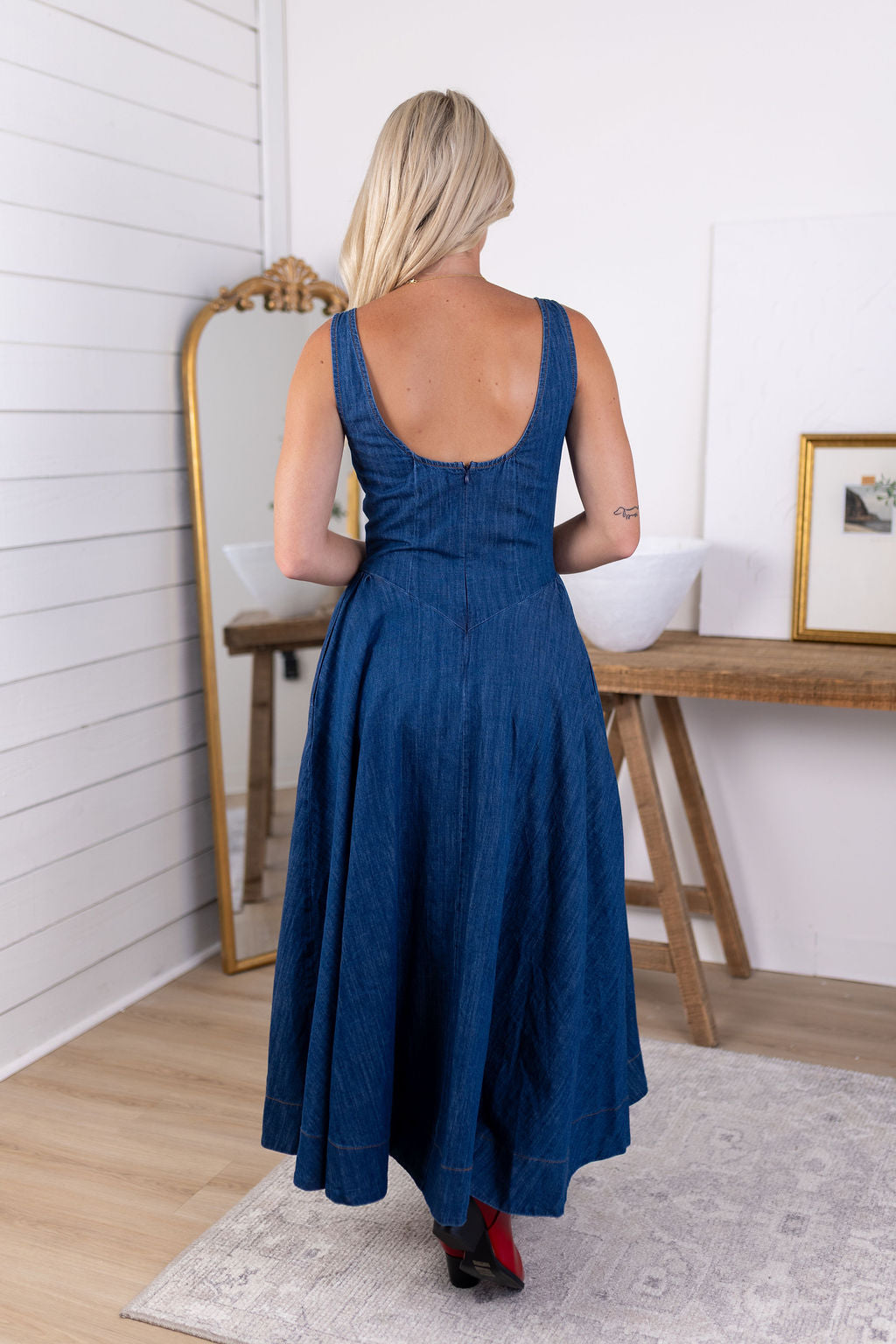 Wren Denim Dress