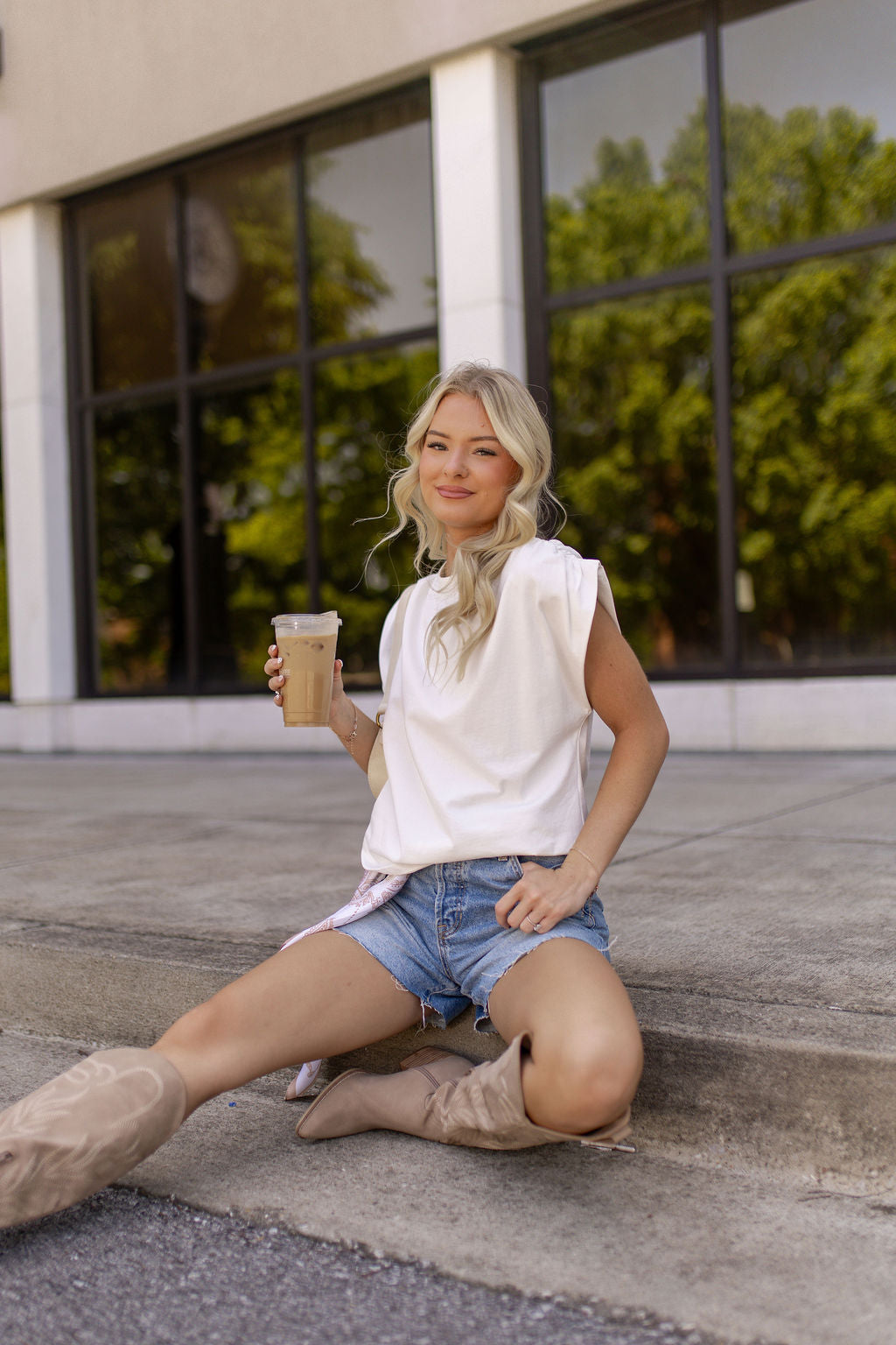 Gigi High-Rise Shorts