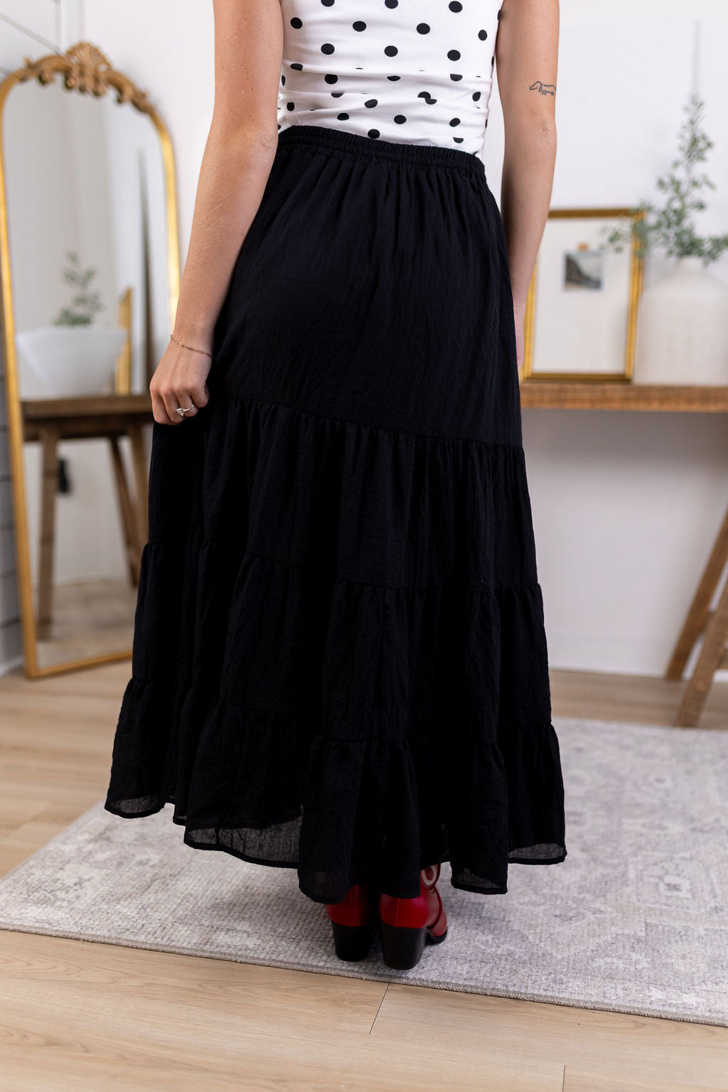 Rowan Maxi Skirt | Black