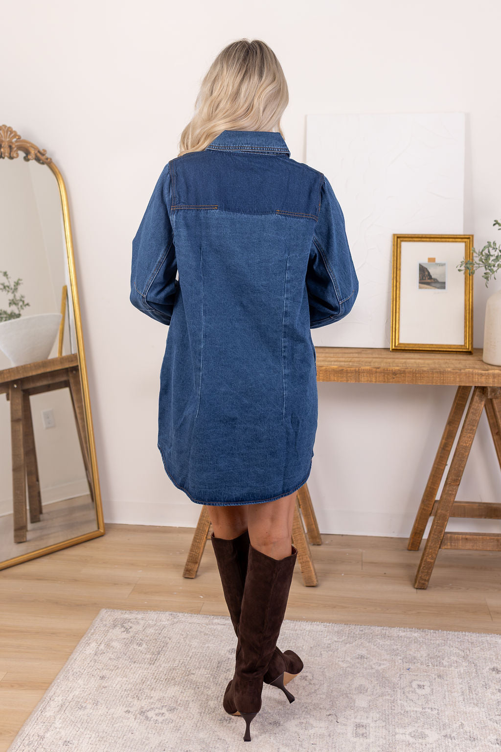 Shiloh Denim Dress