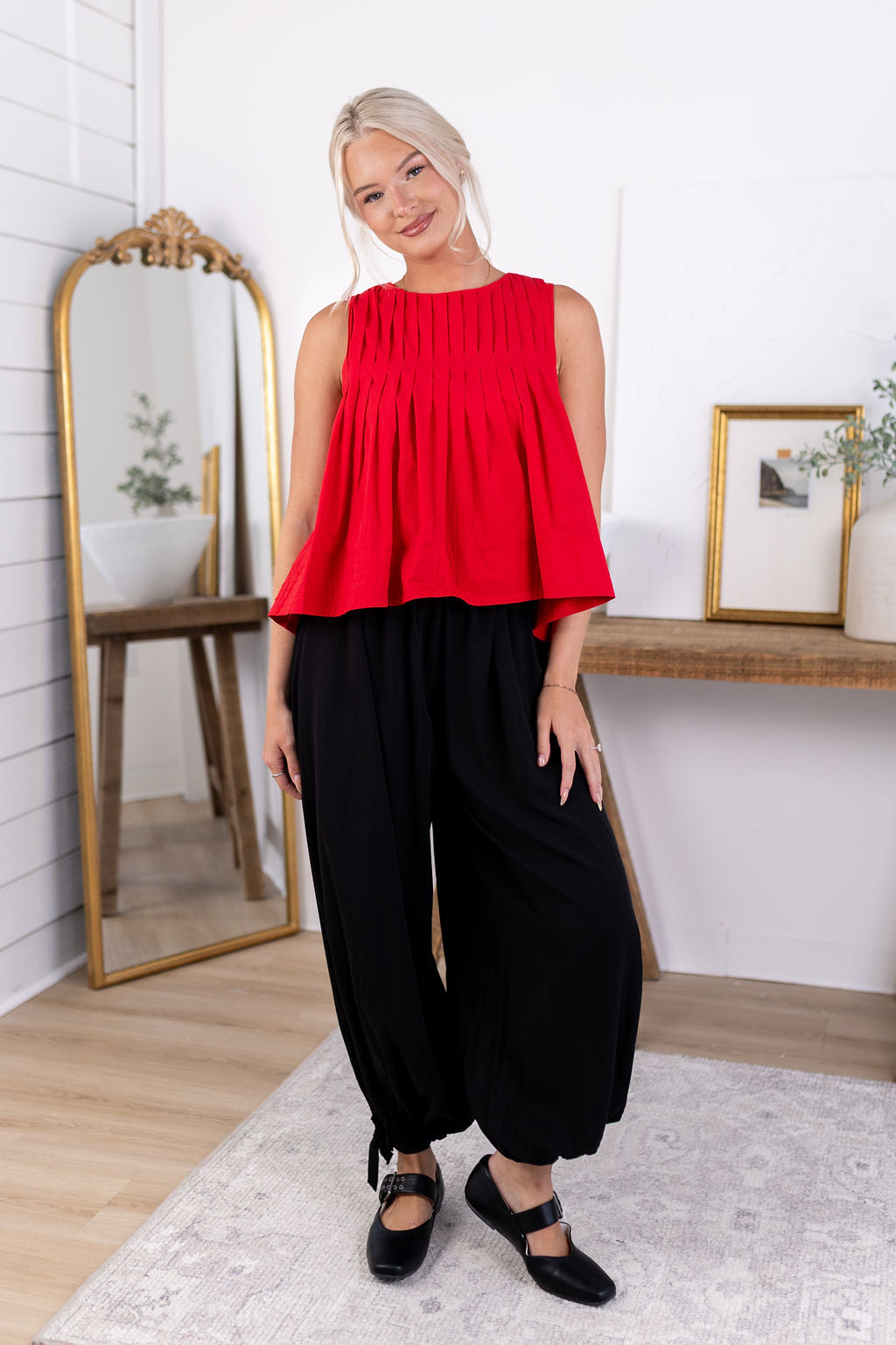 Isabella Top | Red