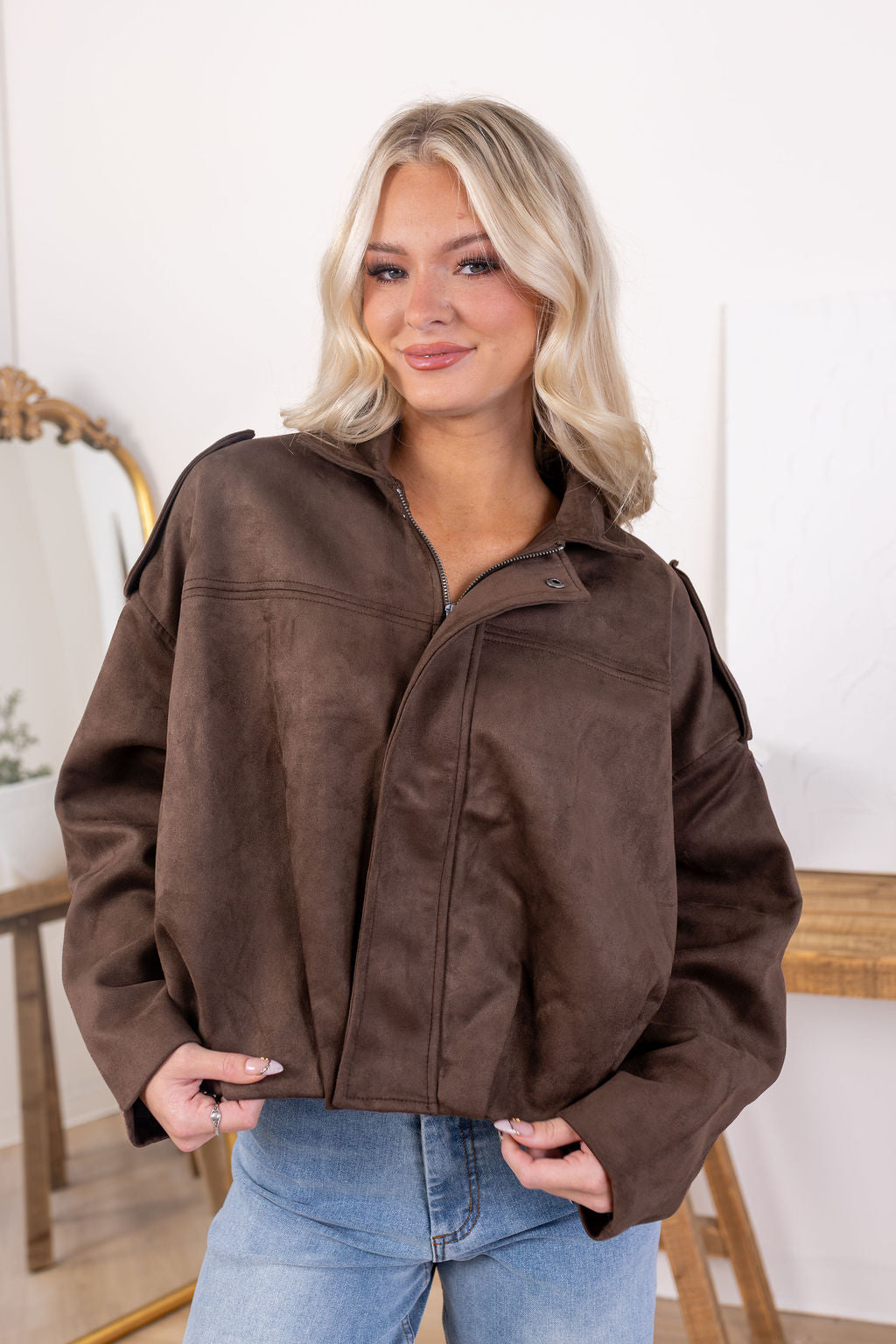 Wren Suede Jacket