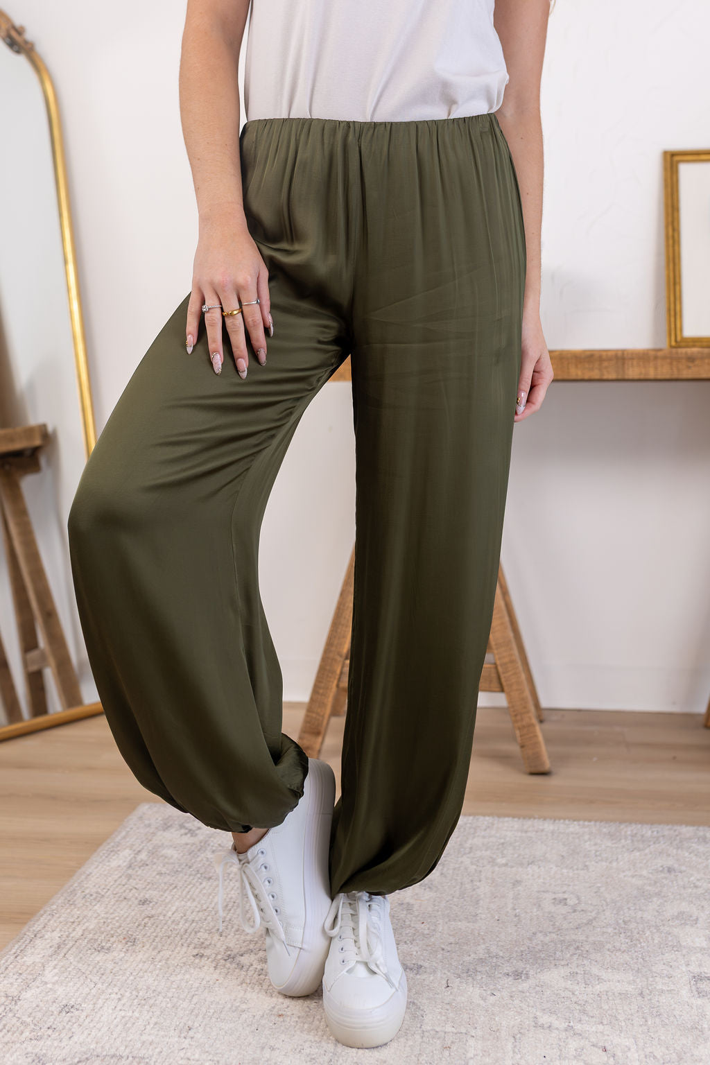 Jodi Satin Pants