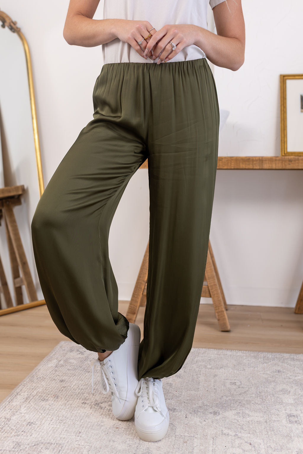 Jodi Satin Pants