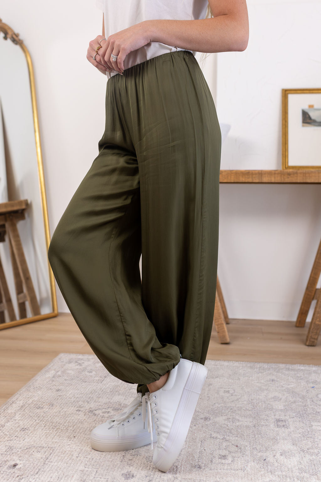 Jodi Satin Pants