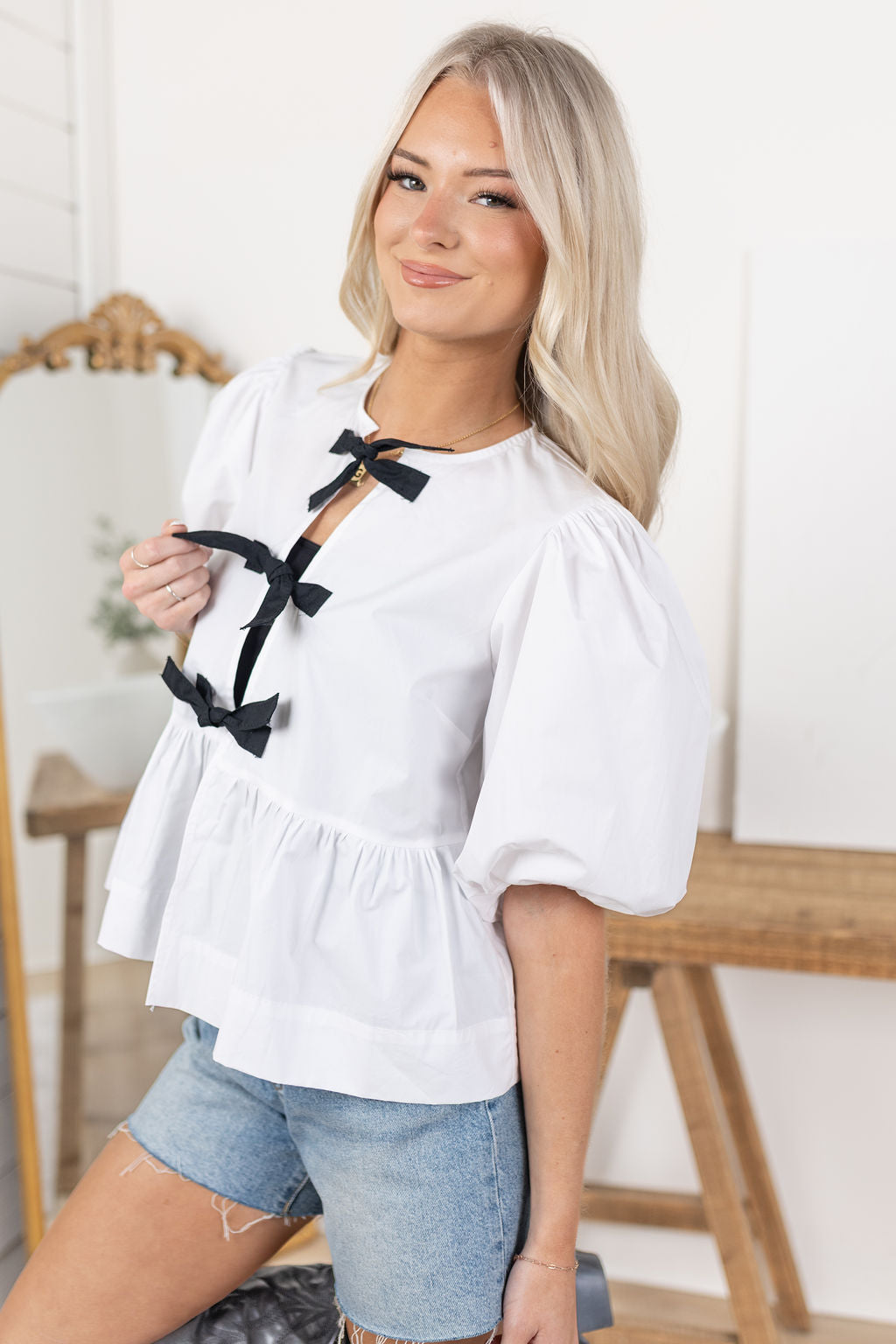 Tessa Babydoll Blouse