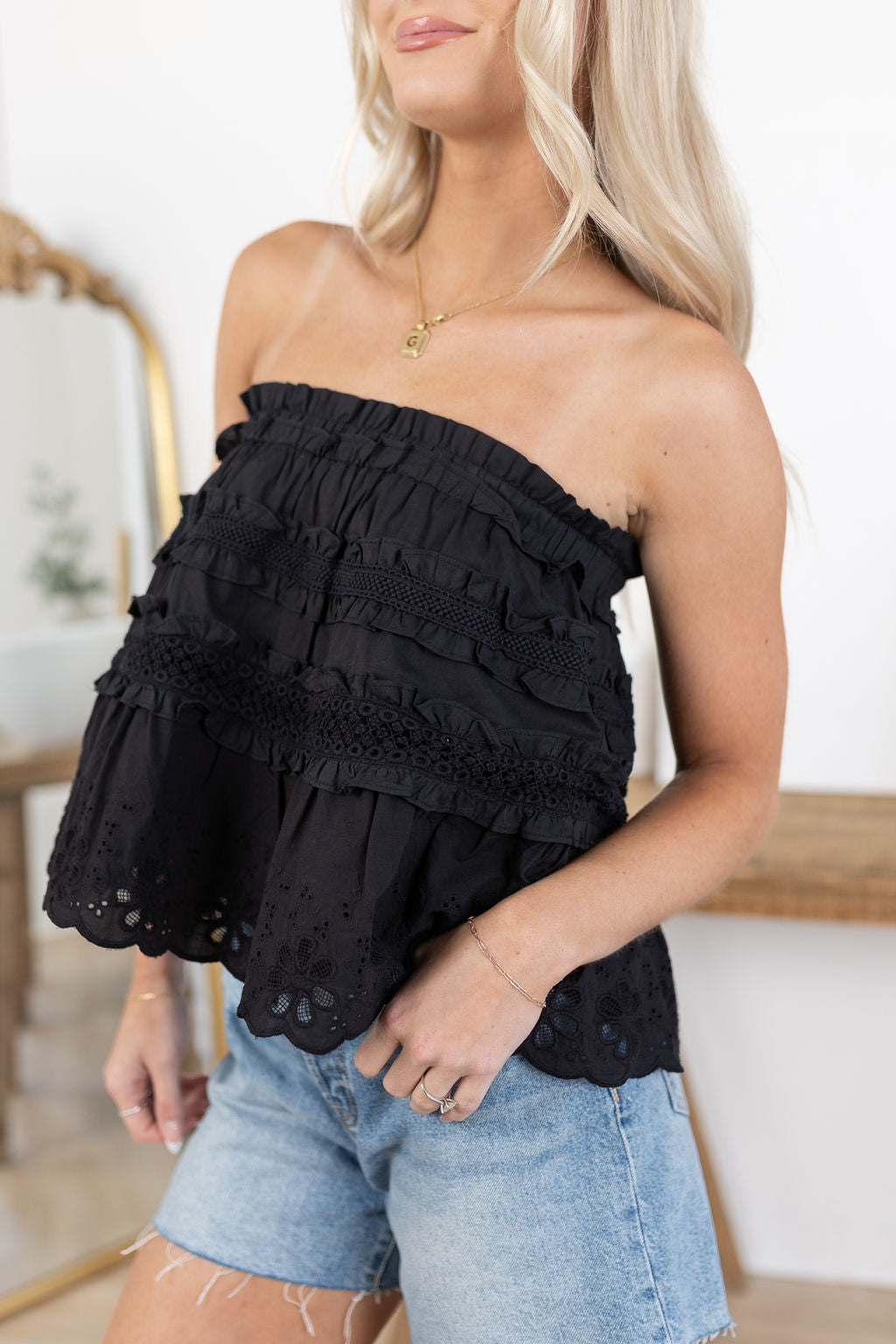 Monroe Trapeze Top