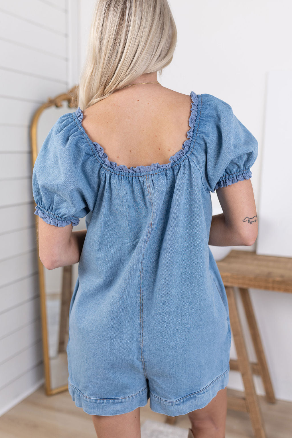 London Denim Romper