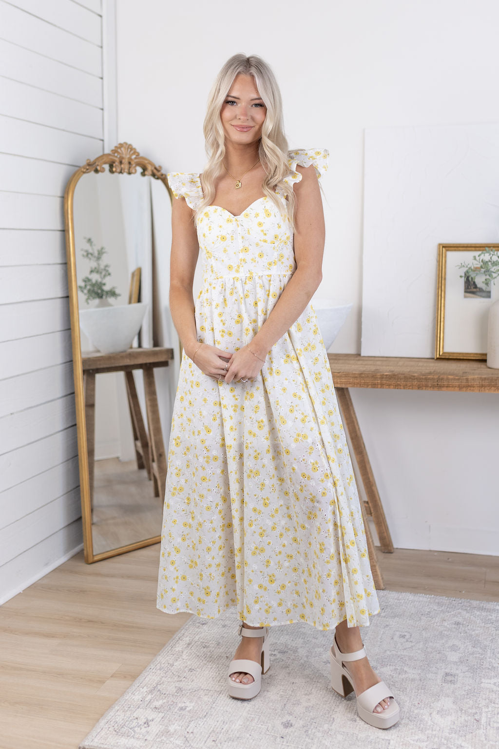 Florence Floral Dress