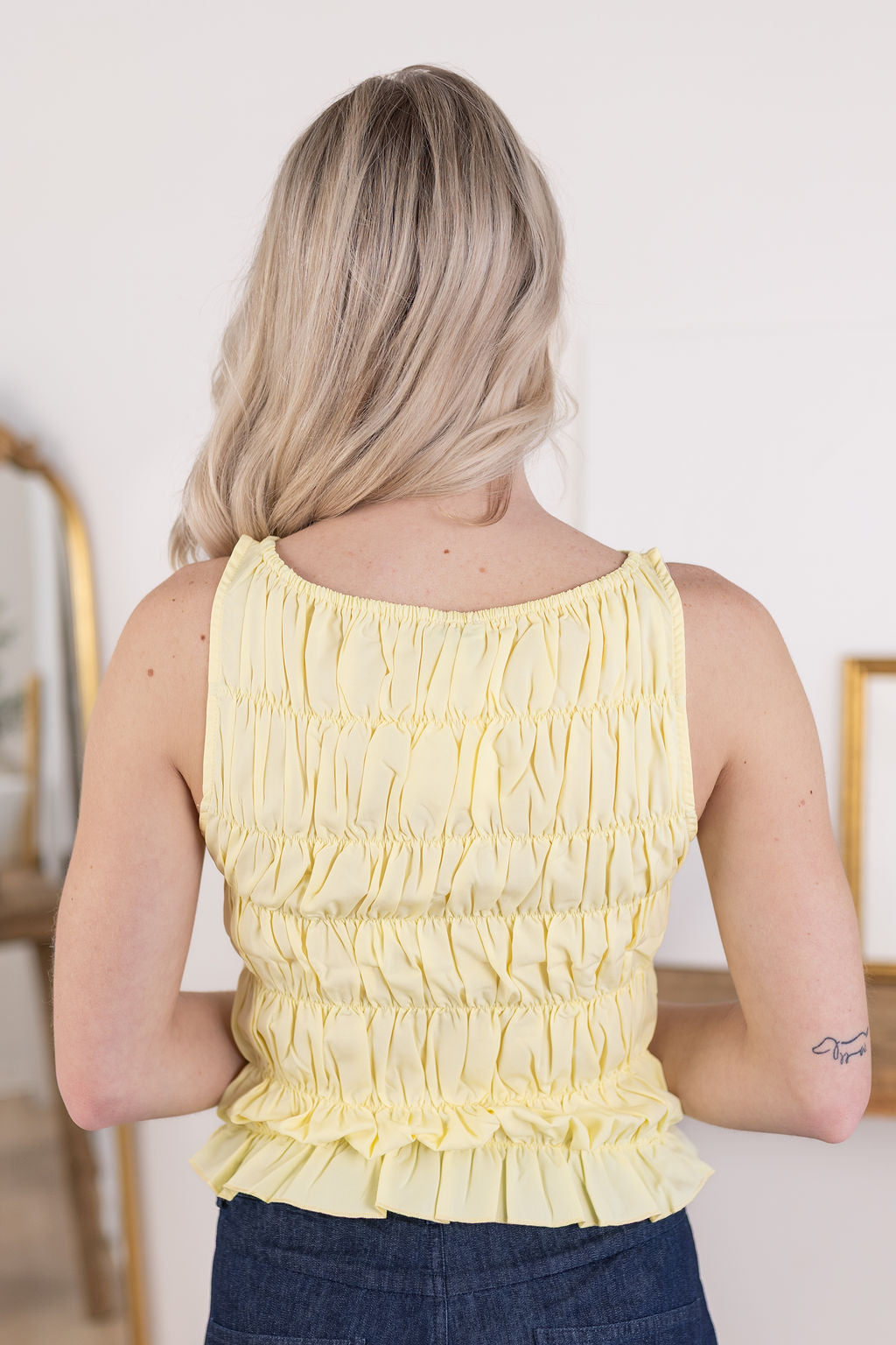 Naomi Smocked Top | Butter