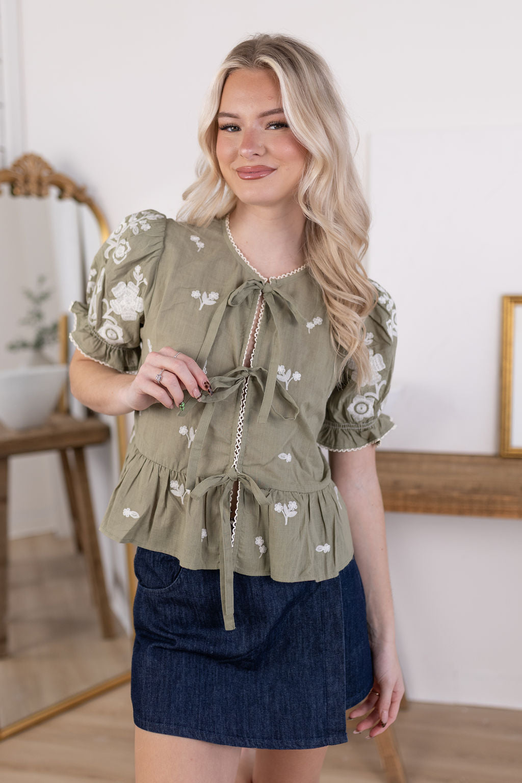 Penelope Floral Top
