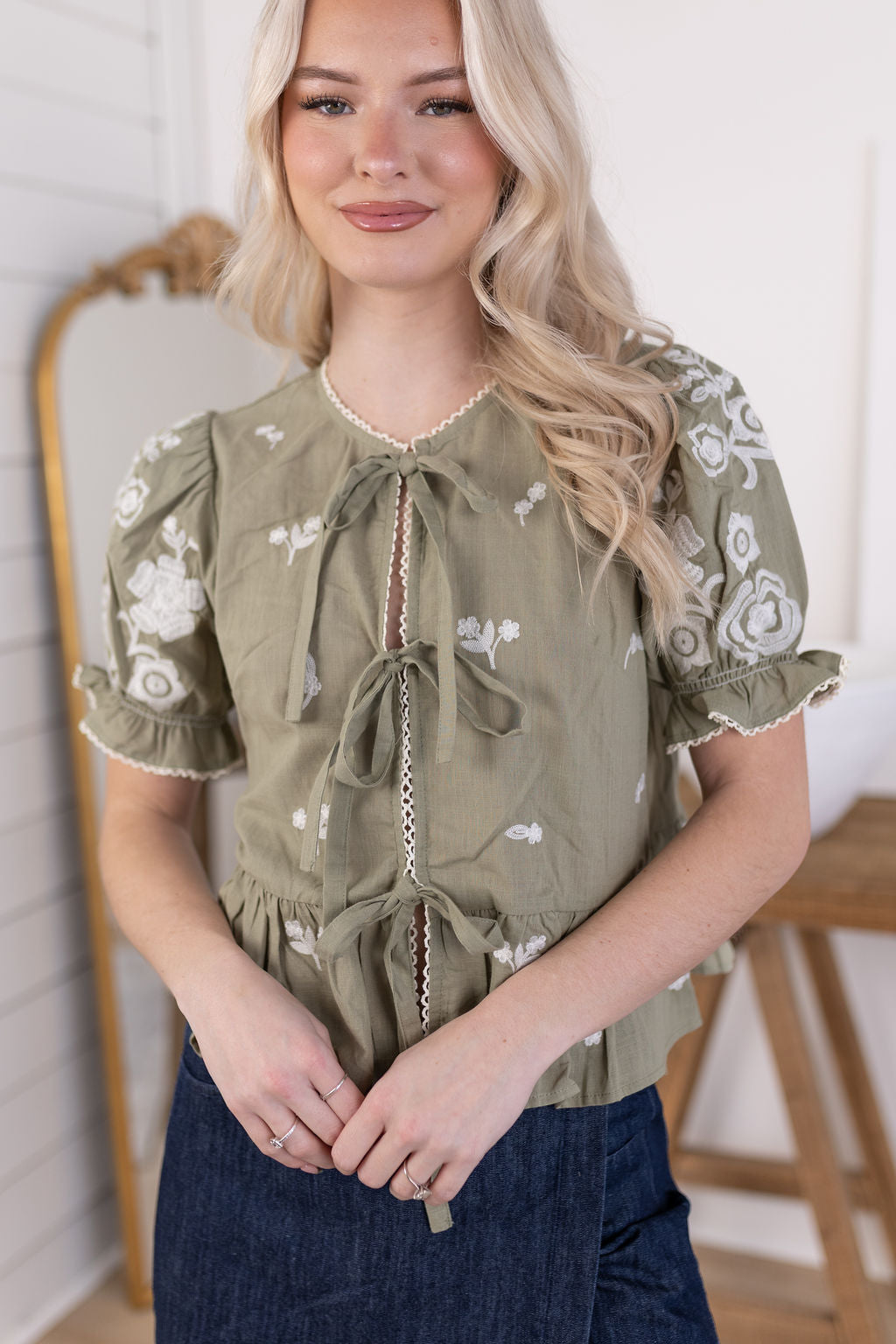 Penelope Floral Top