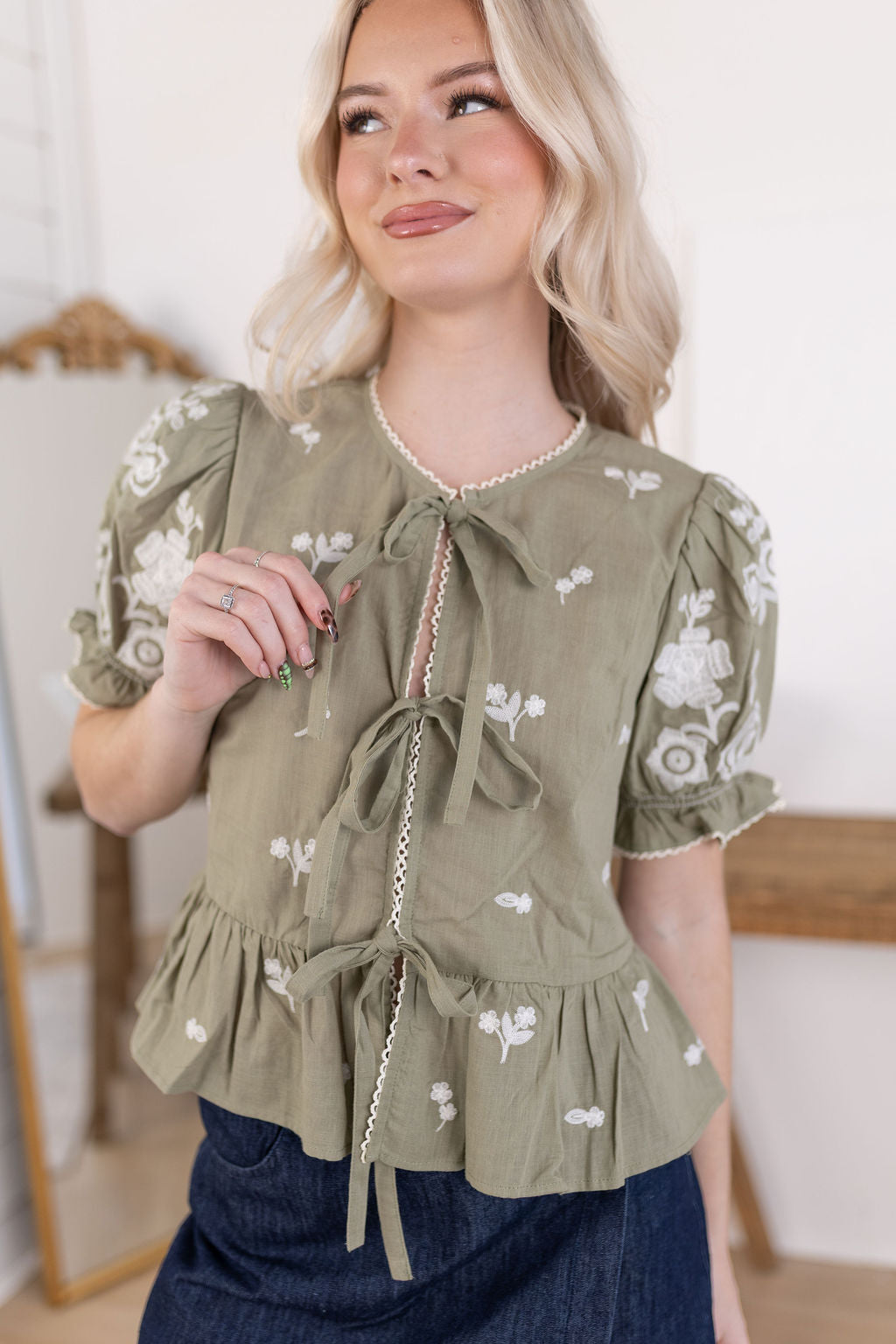 Penelope Floral Top